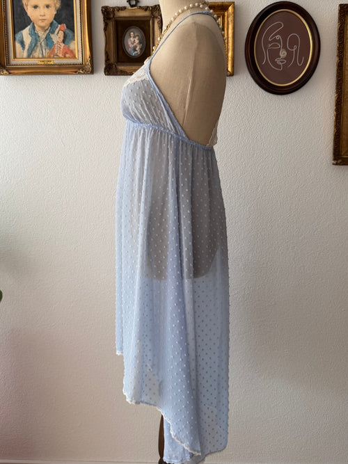APT.9 Blue Chiffon Slip size S
