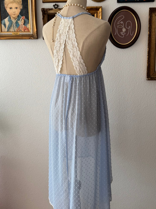 APT.9 Blue Chiffon Slip size S