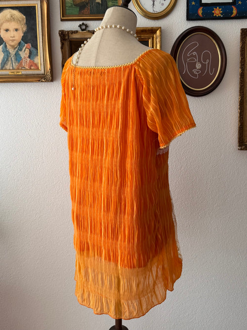 Fairy Orange Blouse size M/small L
