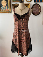 Leopard Jersey Slip Size S