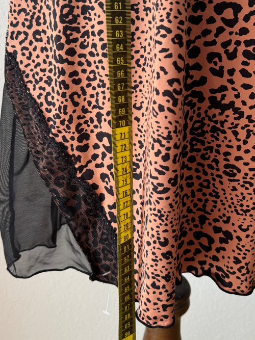 Leopard Jersey Slip Size S