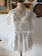 Alana Gale Mini Bridal Peignoir Set Size S