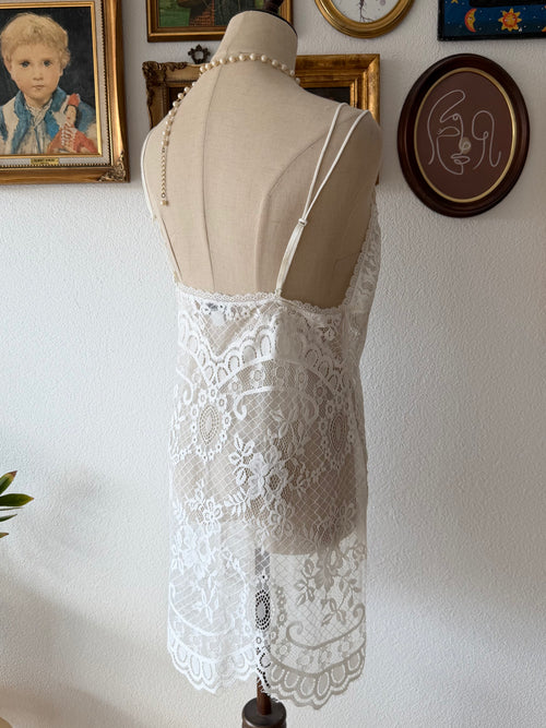 Inbloom Lace Bridal Peignoir Set Size L