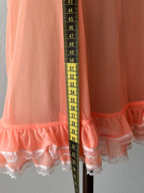 VS Orange Mesh Babydoll size S