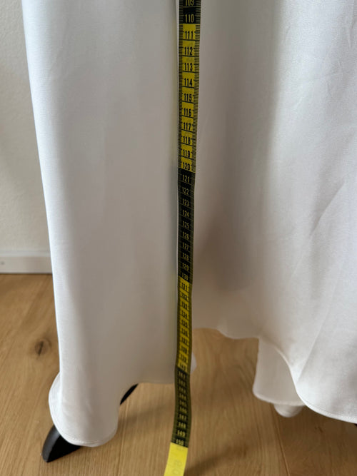 Inbloom White Satin Maxi Gown Size M