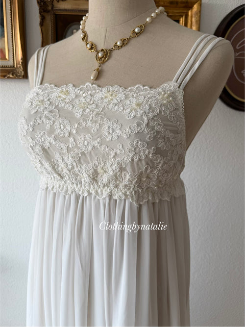 Inbloom Bridal Maxi Chiffon Gown Size S/M