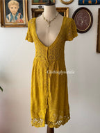 Mustard Knit Dress Size M