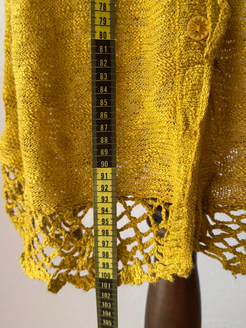 Mustard Knit Dress Size M