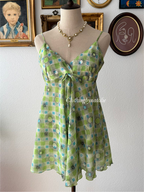 VS Green Floral Babydoll size S/small M