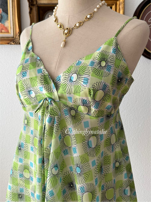 VS Green Floral Babydoll size S/small M