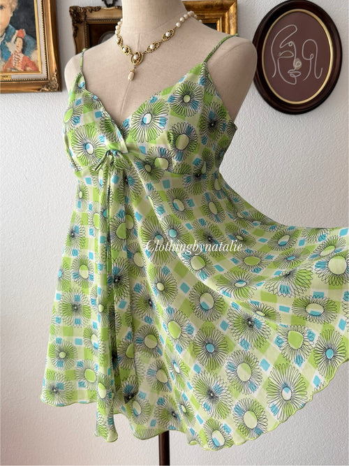 VS Green Floral Babydoll size S/small M