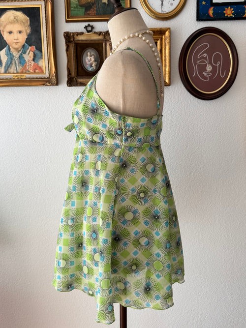 VS Green Floral Babydoll size S/small M