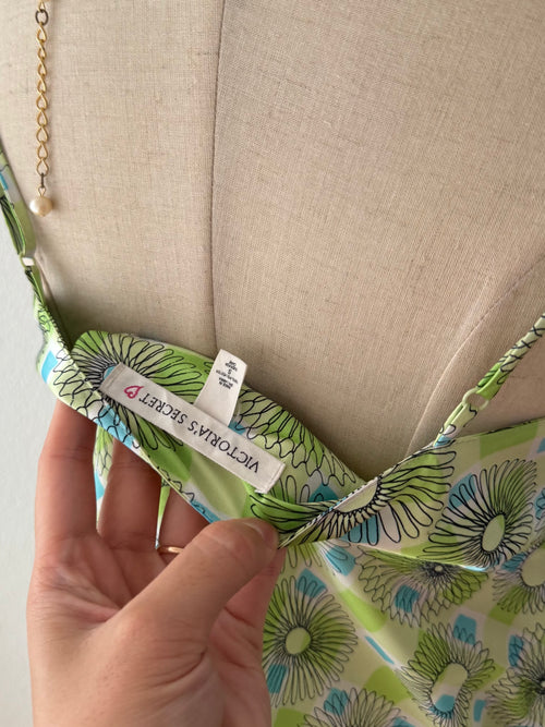 VS Green Floral Babydoll size S/small M