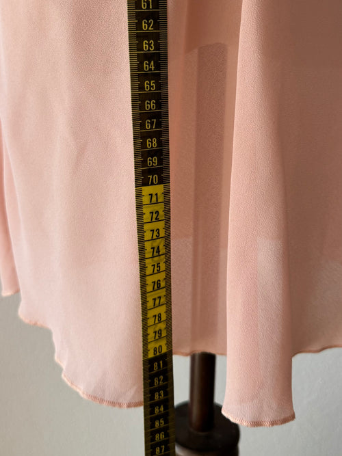 Orange Chiffon Slip size M
