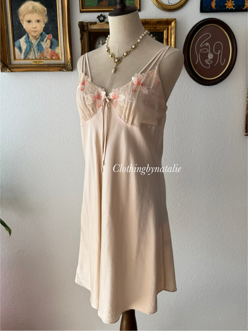 Nude SILK Nightgown size M