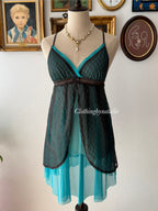 Green Mesh Babydoll size M