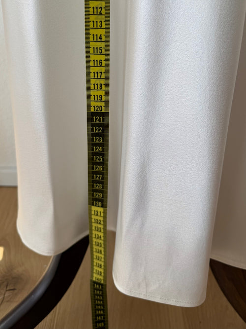Valentino White Maxi Satin Gown Size M