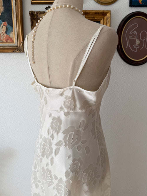 Victoria’s Secret Brocade Satin Maxi Gown Size S