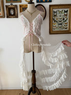 Victorian Style Mesh Maxi Tutu Babydoll Size S/M