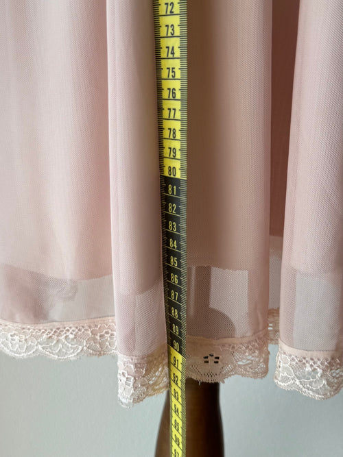 Coquette Pink Mesh Babydoll size M