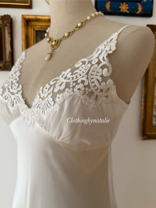 Neiman Marcus Bridal Satin Maxi Gown Size S