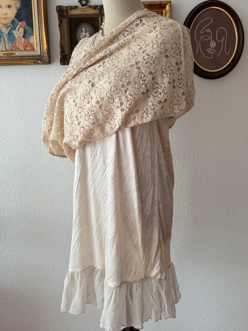 Cotton Lace Babydoll Dress size S
