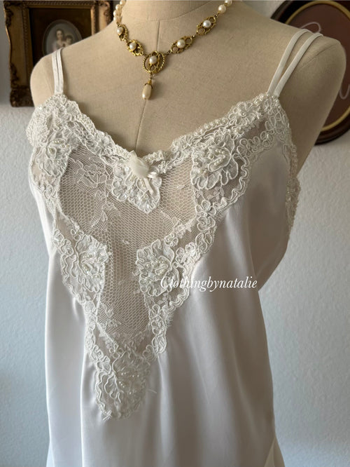Carole Hochman Mini Satin Gown Size M
