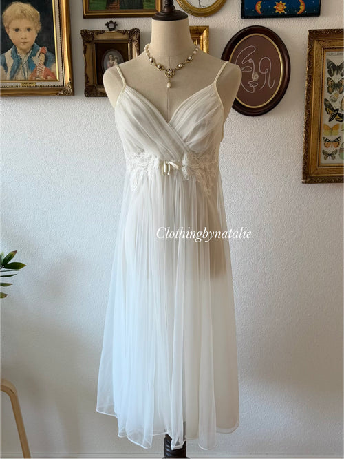 Vanity Fair Fairy Nylon Babydoll Size S