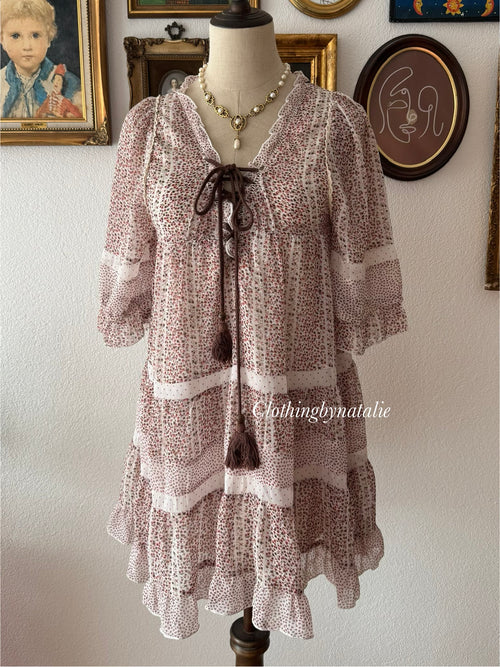 Short Sleeve Babydoll Dress size S