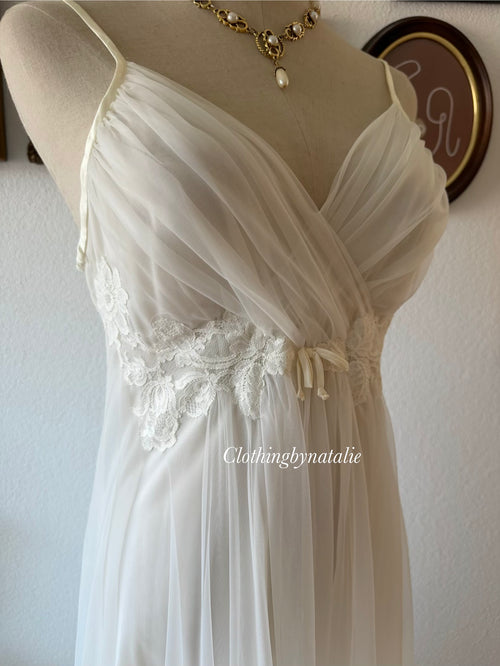 Vanity Fair Fairy Nylon Babydoll Size S