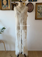 Newport News Maxi Sheer Gown Size L
