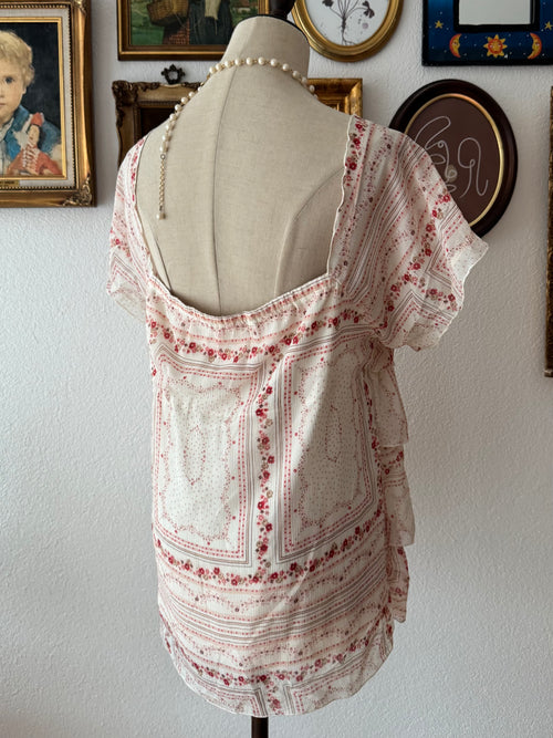 Chiffon Tutu Blouse size M