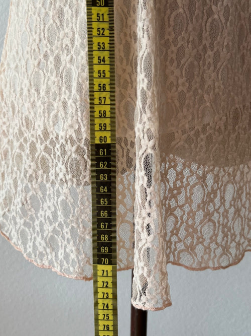 Fairy Beige Lace Blouse size S