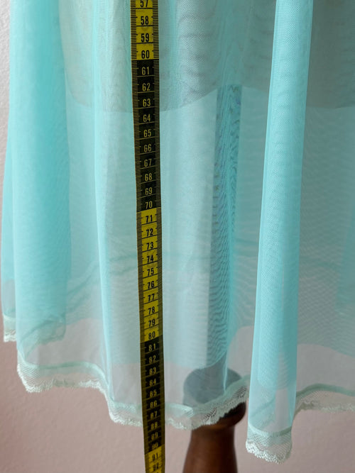 Fairy Teal Mesh Babydoll size M