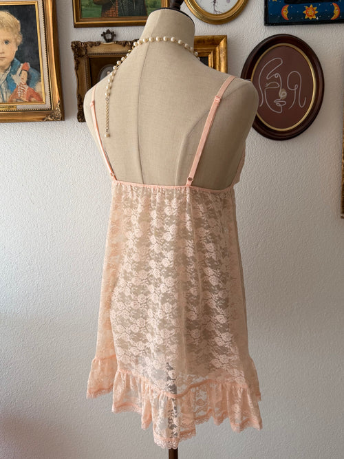 Orange Lace Mini Dress size S