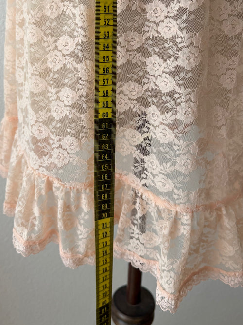 Orange Lace Mini Dress size S