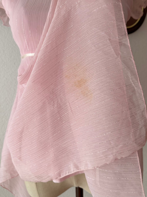 Fairy Pink Chiffon Blouse Size S
