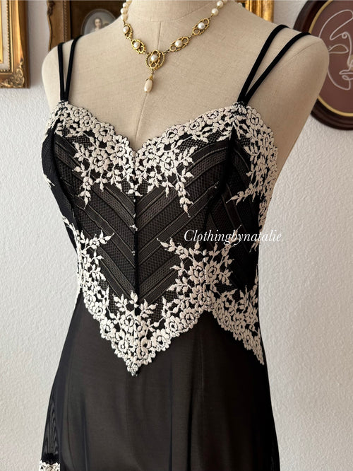 Oreo Cream Mesh Slip size M