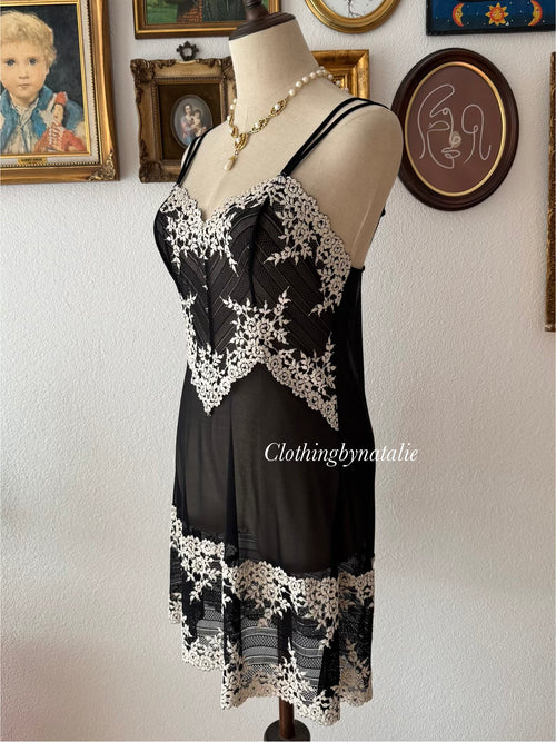 Oreo Cream Mesh Slip size M