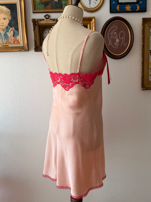 Victoria’s Secret Orange Satin Mini Dress size S