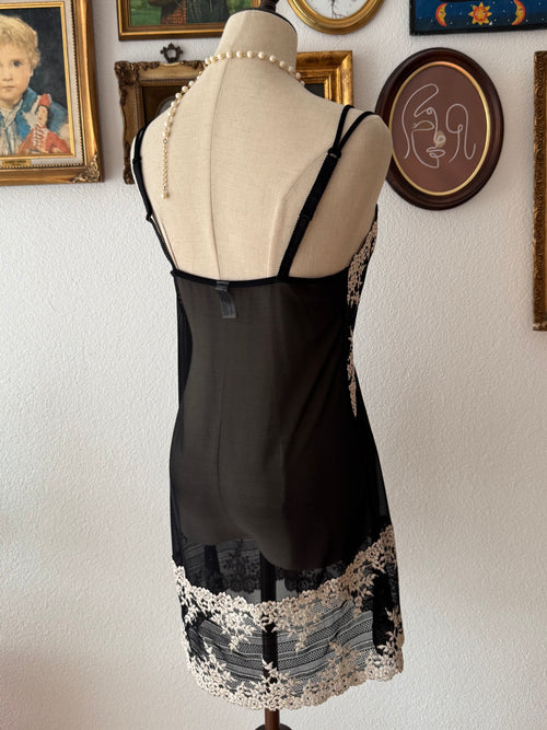 Oreo Cream Mesh Slip size M