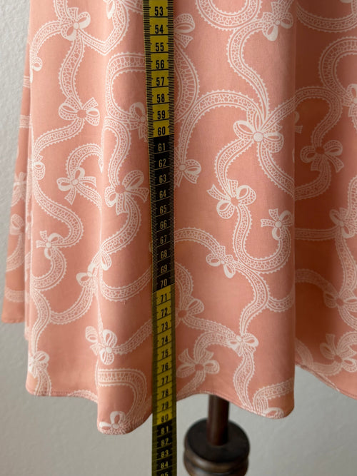 Coquette Orange Satin Babydoll size M
