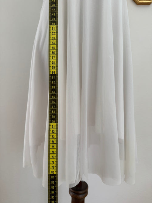 Coquette White Mesh Babydoll size M