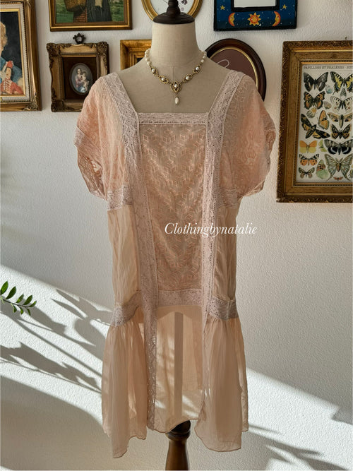 ASOS Orange Cotton Babydoll Size L