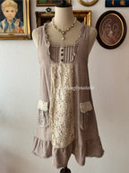 Coquette Brown Cotton Babydoll size S