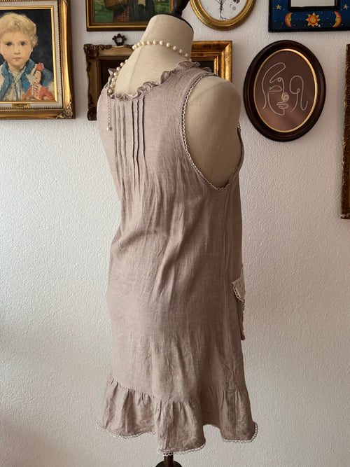 Coquette Brown Cotton Babydoll size S
