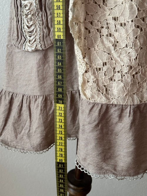 Coquette Brown Cotton Babydoll size S