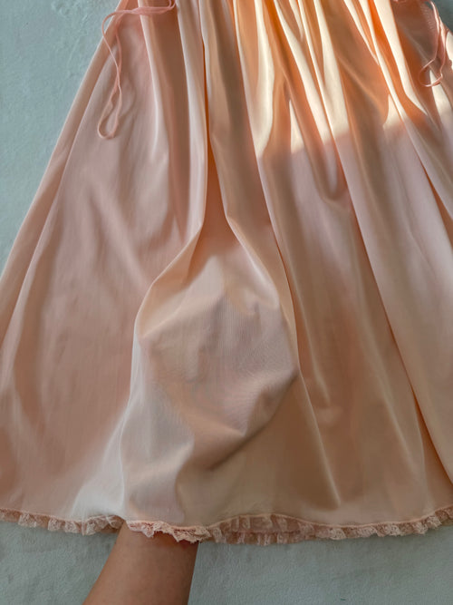 Artemis Orange Nylon Nightgown size M