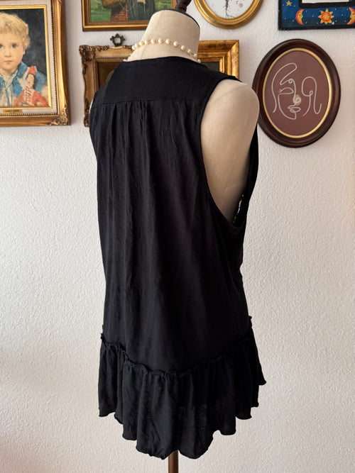 Black Jersey Cardigan size M