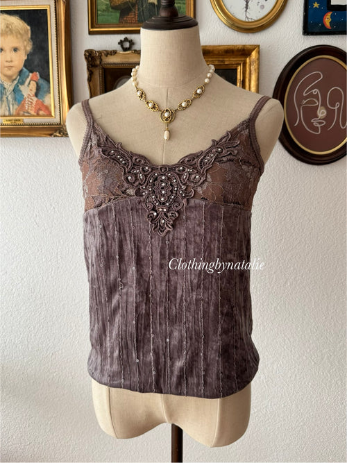 Velvet Purple Cami size S